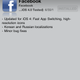 Illustration for article titled Facebook App Updated for iOS 4